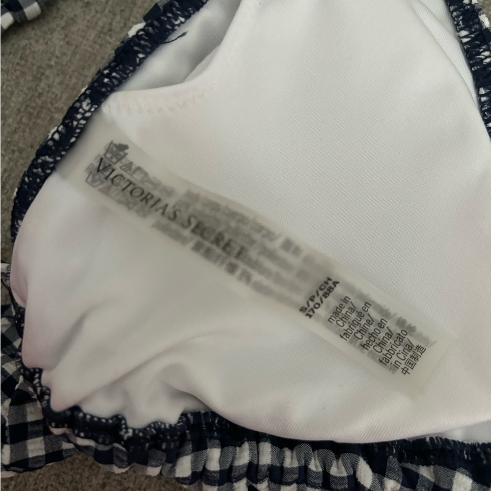 Victoria’s Secret Navy blue and white striped bikini set! - Picture 7 of 7